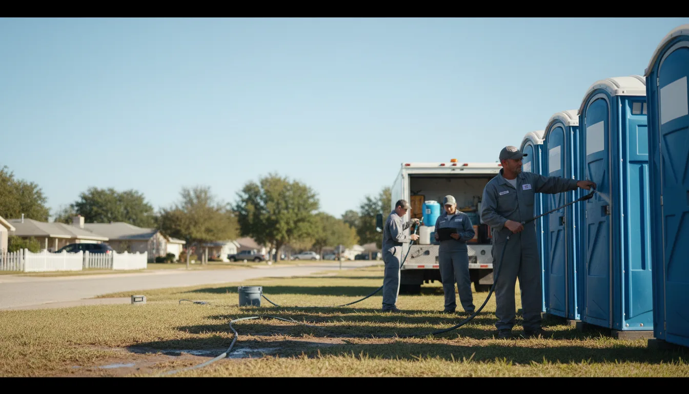 Long-Term Portable Toilet Rental in Fruitland, MD near me